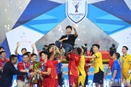 Kim Sang Sik makes history with Vietnamese football